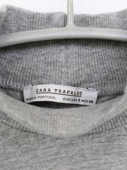 ZARA/ザラ/Tシャツ/カットソー/トップス/グレー/S