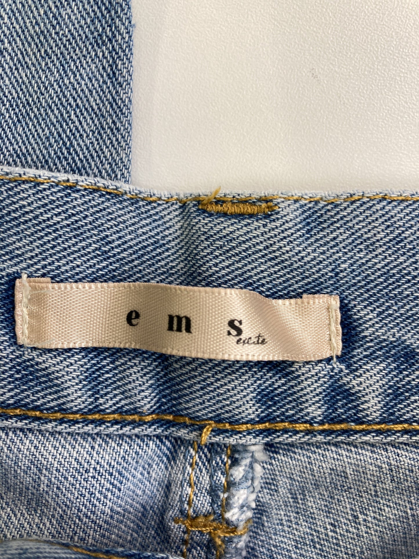 EMS/デニムパンツ/パンツ/スカイブルー/L