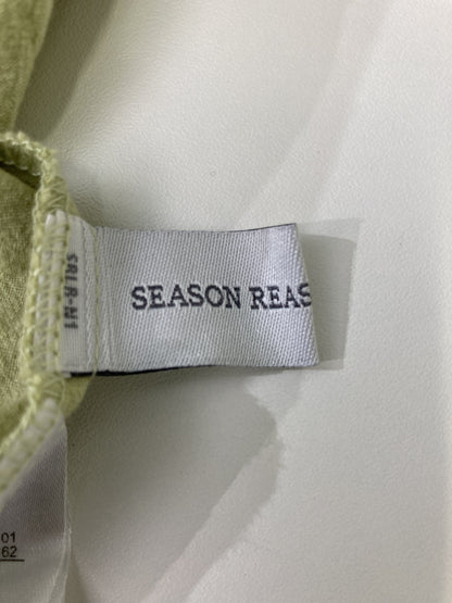 SEASON REASON by Lin&Red/シーズンリーズンバイリンアンドレッド/シャツ/ブラウス/トップス/ライトグリーン/LL