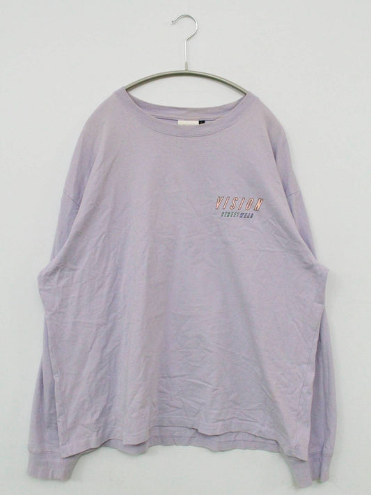 VISION STRRET WEAR/Tシャツ/カットソー/トップス/パープル/L