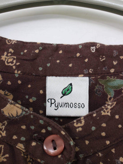 Pyumosso/カーディガン/ボレロ/トップス/ブラウン/LL