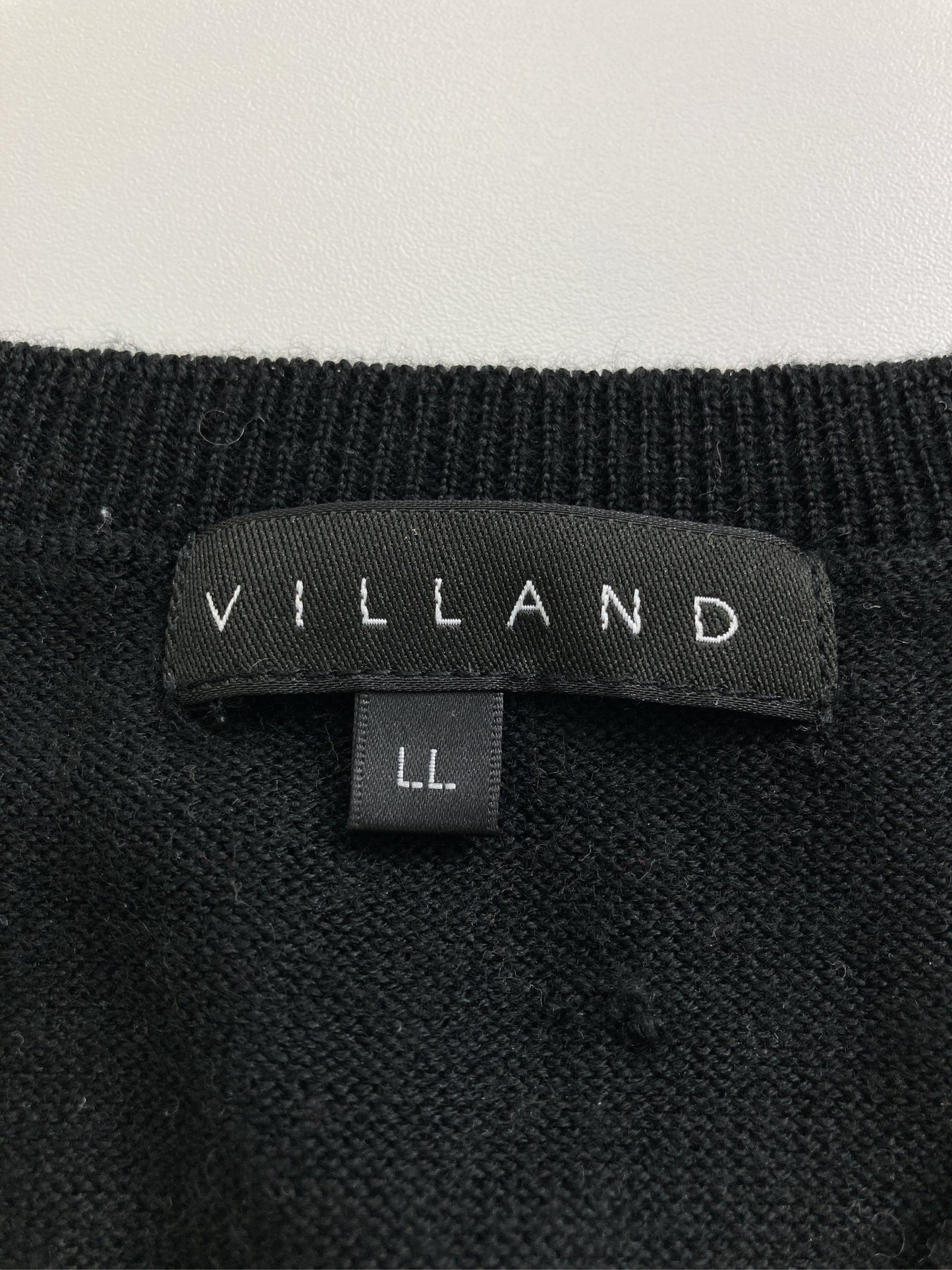 VILLAND/ヴィランド/ベスト/トップス/ブラック/LL