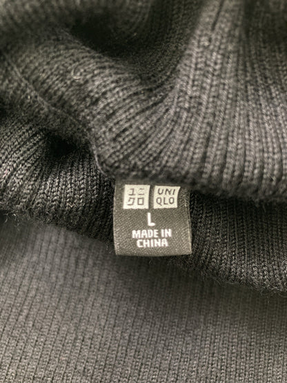 UNIQLO/ユニクロ/ニット/セーター/トップス/ブラック/L