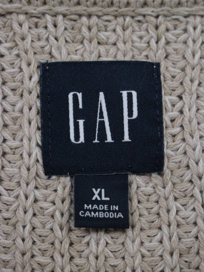 GAP/ギャップ/ニット/セーター/トップス/ベージュ/XL