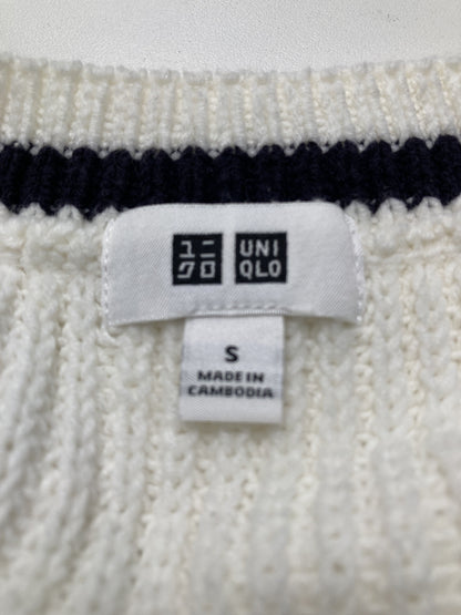 UNIQLO/ユニクロ/ベスト/トップス/ホワイト/S