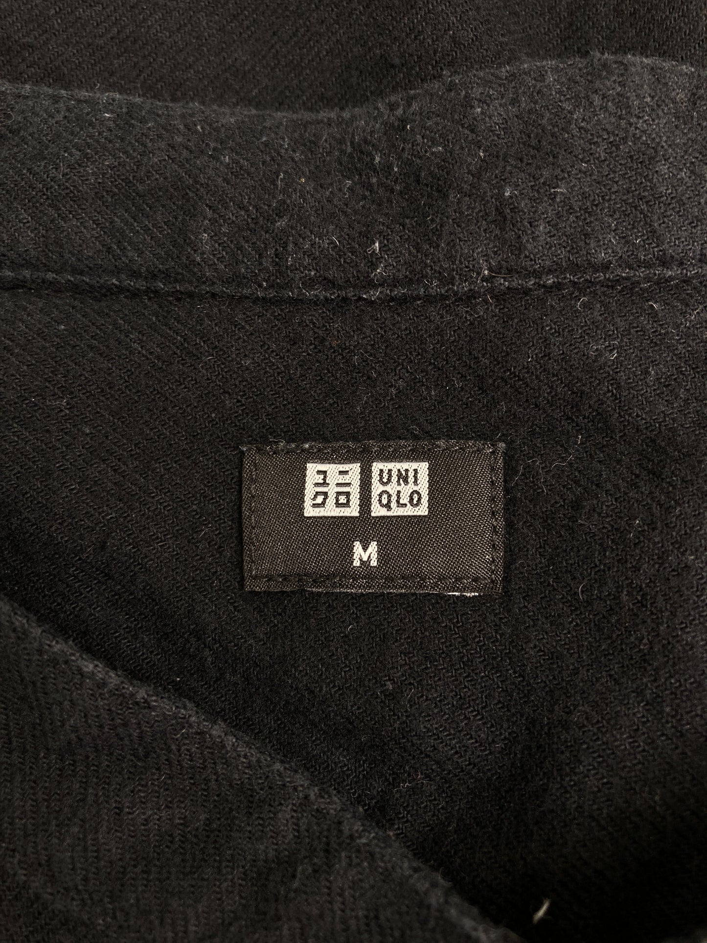 UNIQLO/ユニクロ/シャツ/ブラウス/トップス/ブラック/M