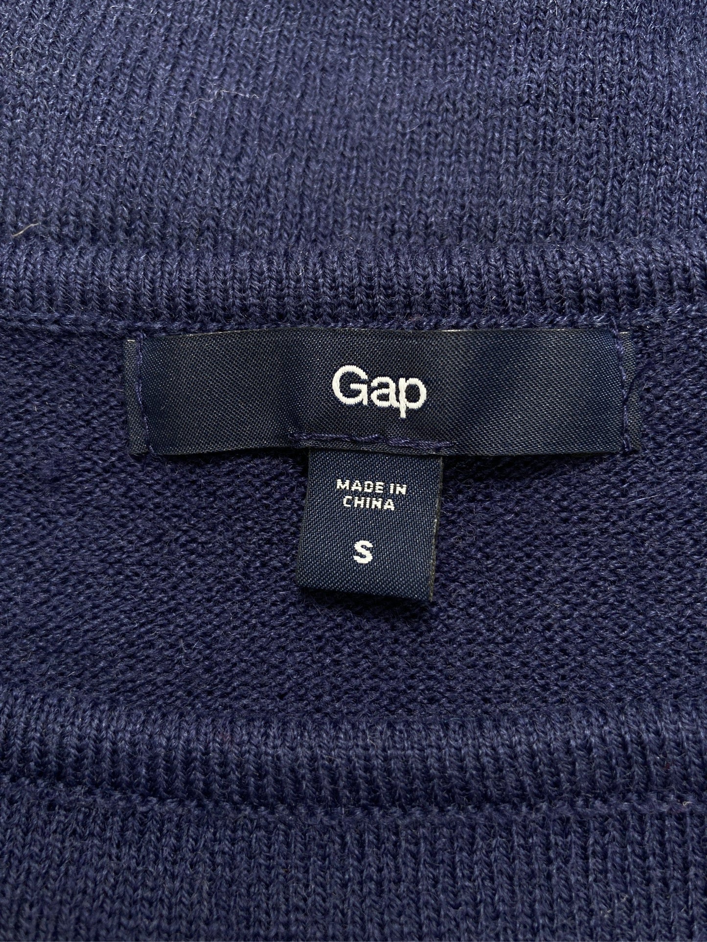 GAP/ギャップ/ニット/セーター/トップス/ネイビー/S
