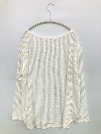 Tシャツ/カットソー/トップス/ホワイト/M