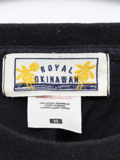 ROYAL OKINAWA/Tシャツ/カットソー/トップス/ブラック/M