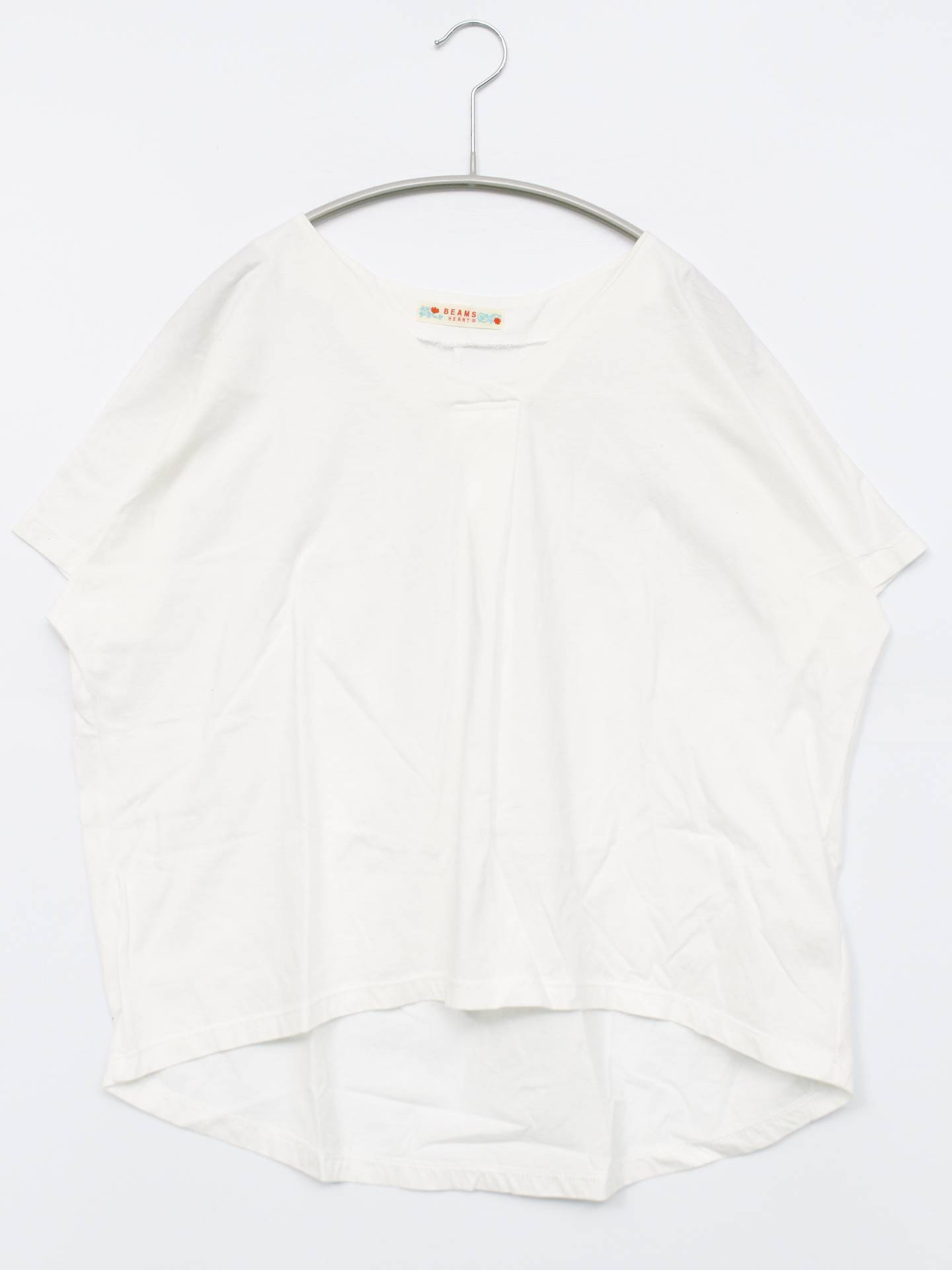 BEAMS HEART/ビームスハート/Tシャツ/カットソー/トップス/ホワイト