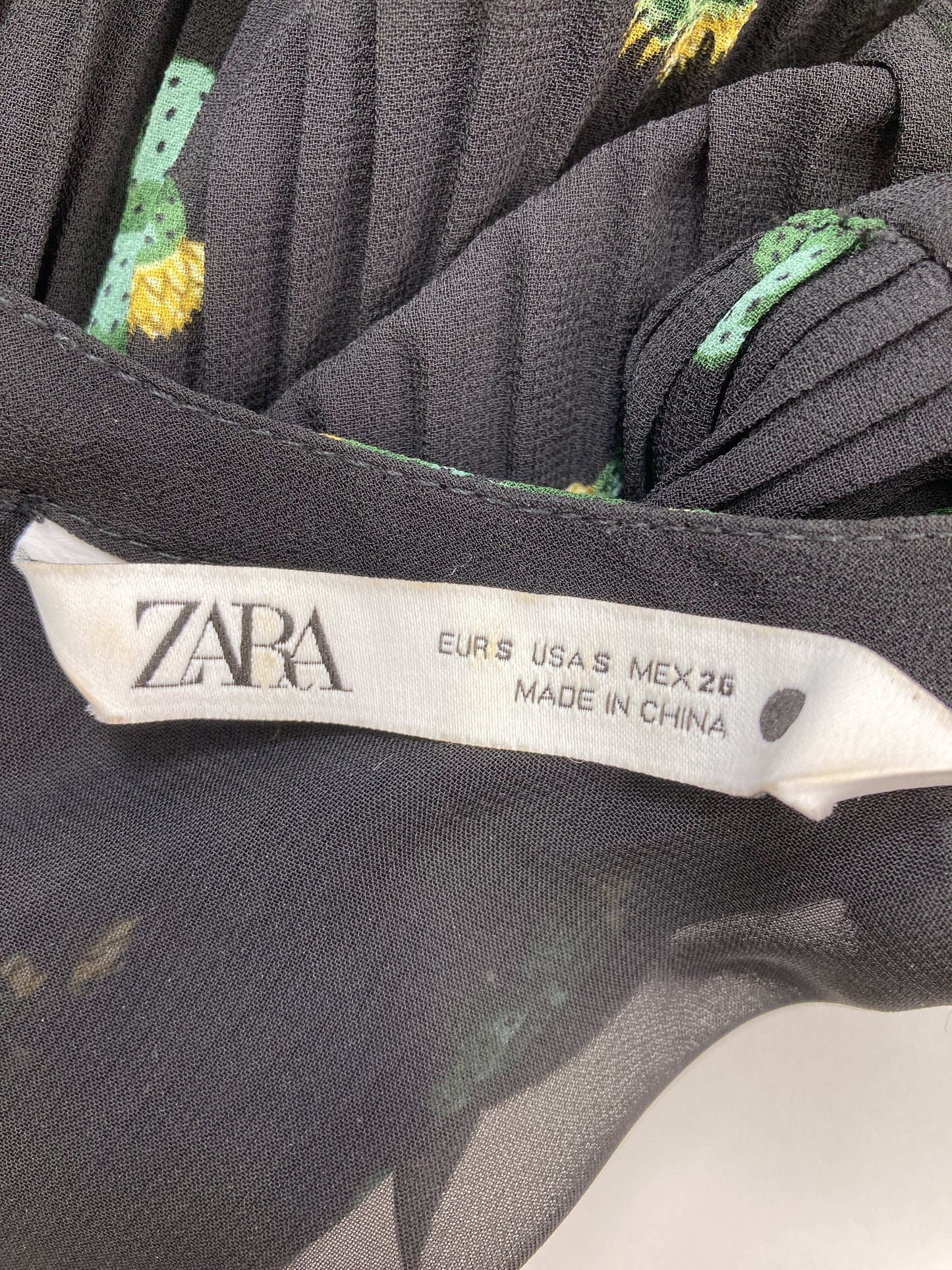 ZARA/ザラ/ワンピース/ワンピース/ドレス/ブラック/S