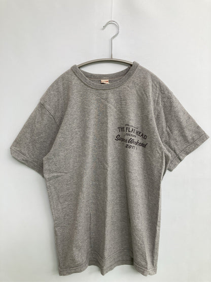 The Flat Head/フラットヘッド/Tシャツ/カットソー/トップス/グレー/38