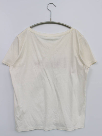 rienda/Tシャツ/カットソー/トップス/ホワイト/FREE