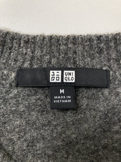 UNIQLO/ユニクロ/ニット/セーター/トップス/グレー/M