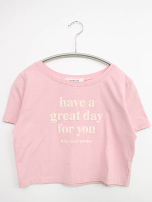 archives/アルシーヴ/Tシャツ/カットソー/トップス/ピンク/M