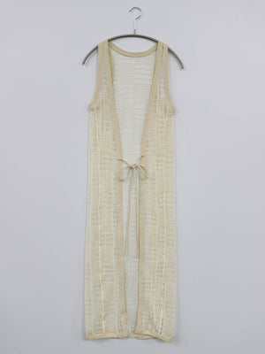 ベスト/トップス/アイボリー