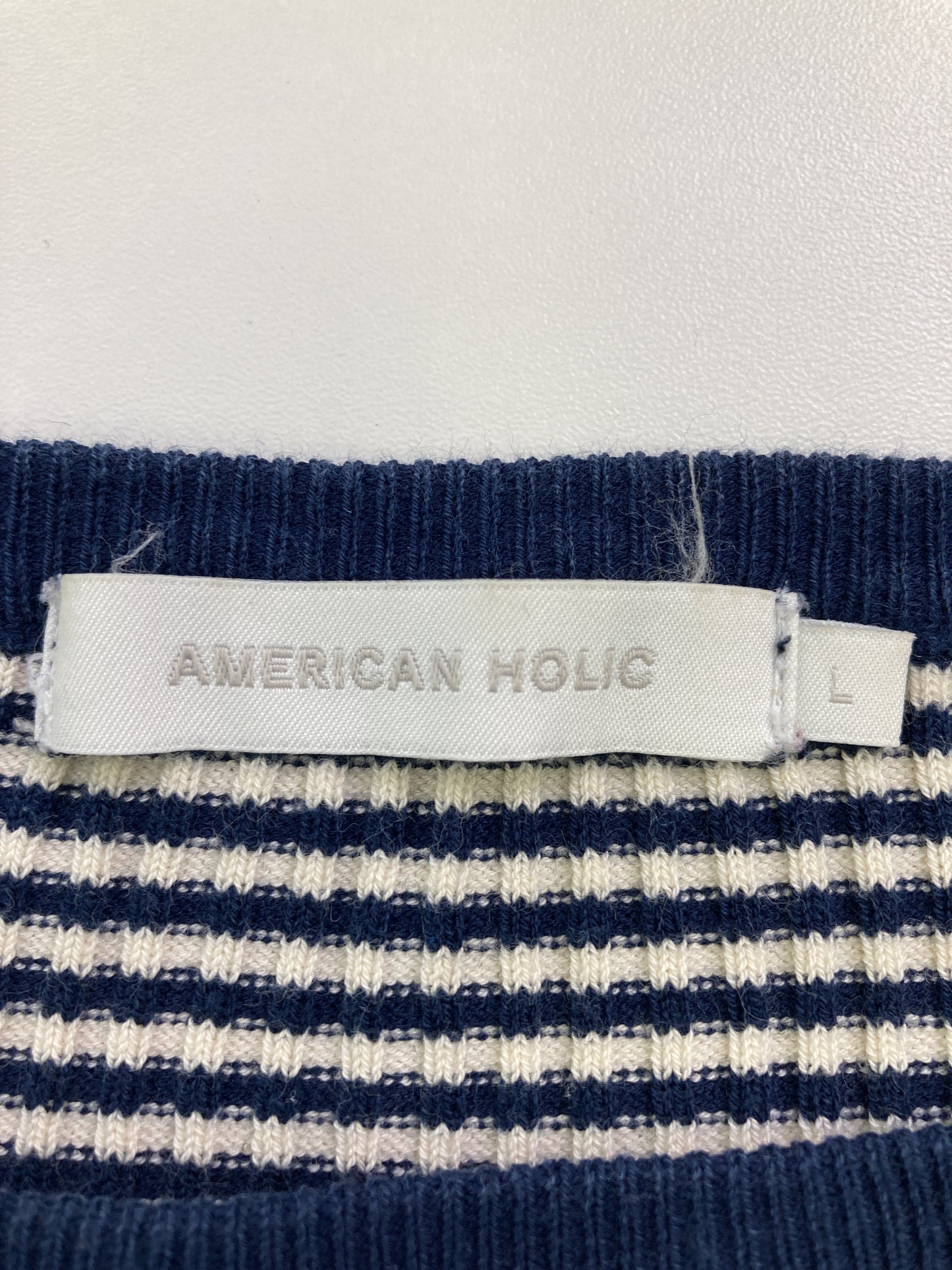 AMERICAN HOLIC/アメリカンホリック/ニット/セーター/トップス/ブルー/L