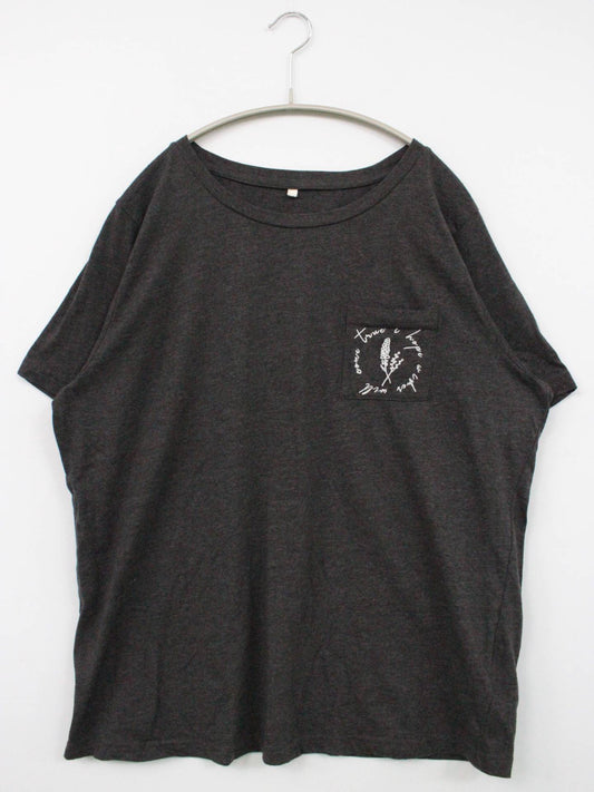 Tシャツ/カットソー/トップス/ブラック/3L