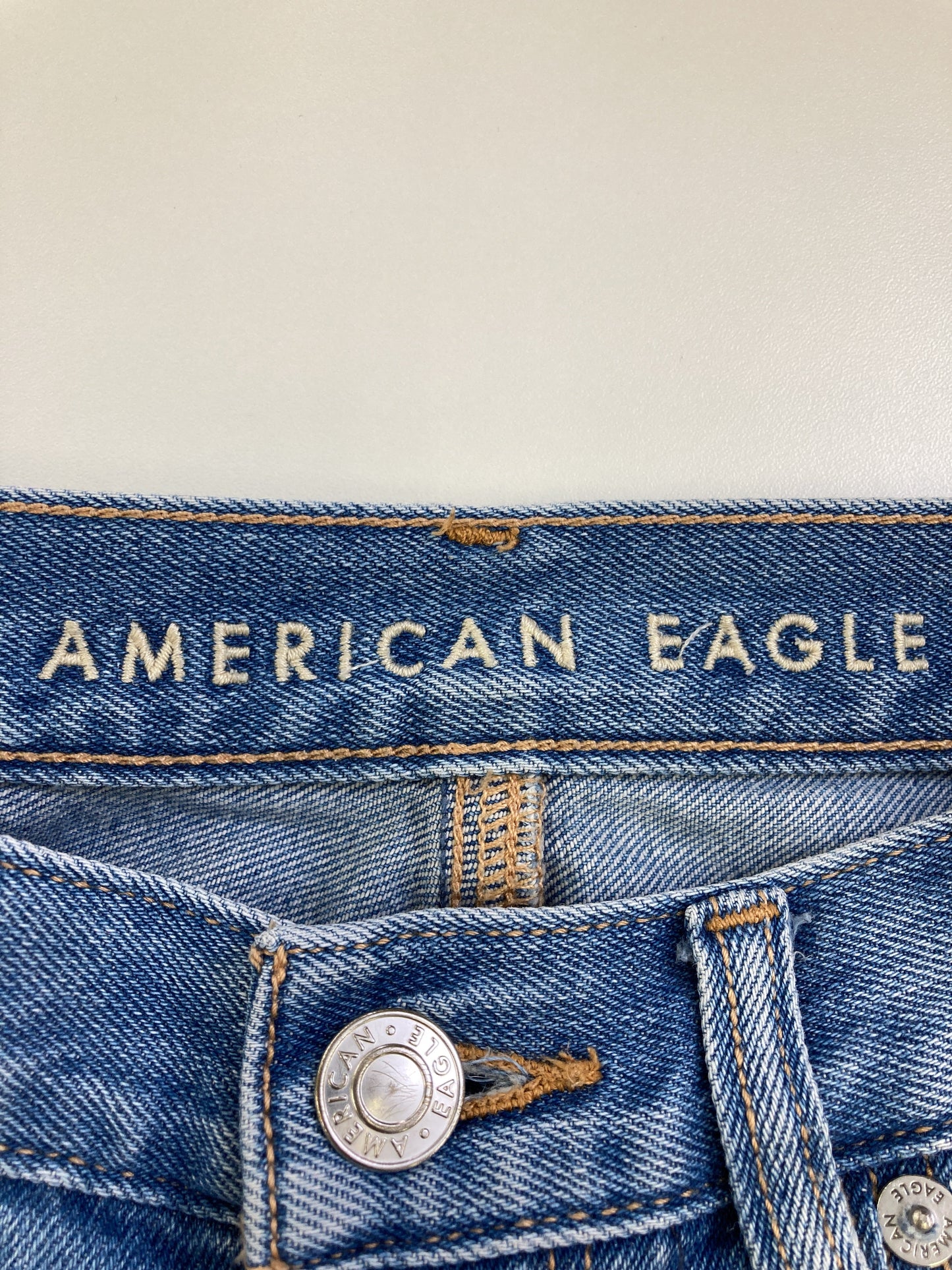 AMERICAN EAGLE/アメリカンイーグル/デニムパンツ/パンツ/スカイブルー/US 0 SHORT