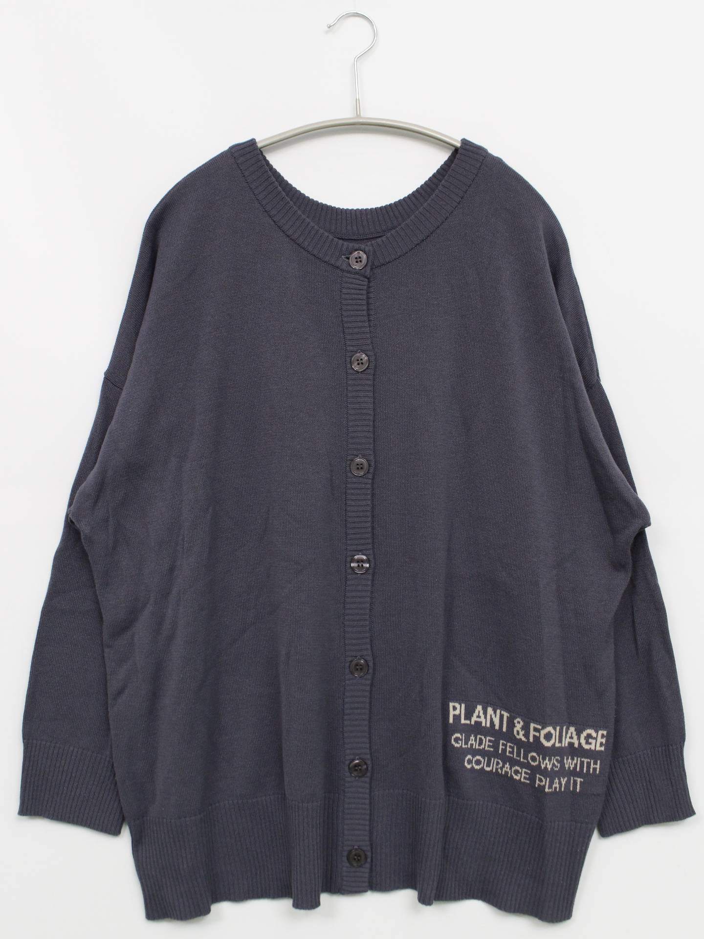 カーディガン/ボレロ/トップス/グレー/F