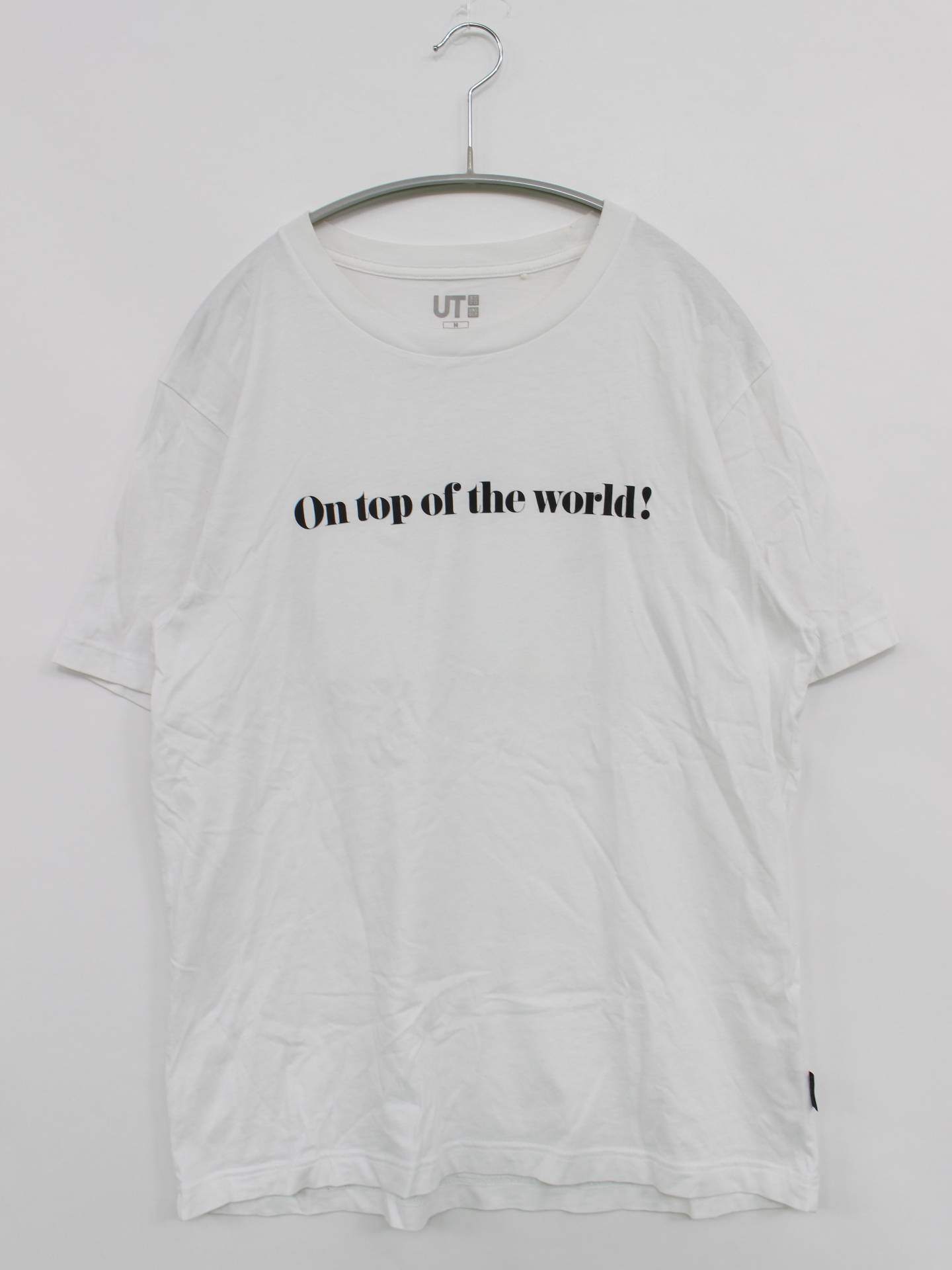 UNIQLO/ユニクロ/Tシャツ/カットソー/トップス/ホワイト/M