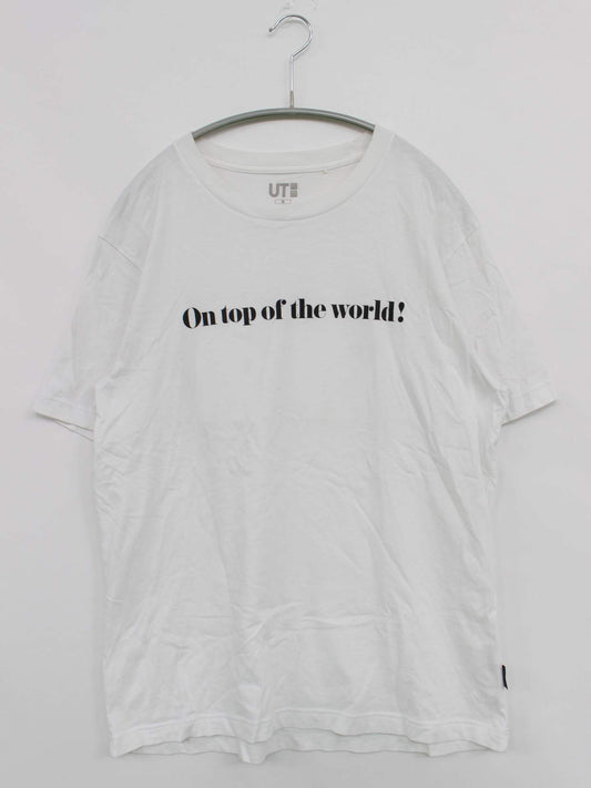 UNIQLO/Tシャツ/カットソー/トップス/ホワイト/M