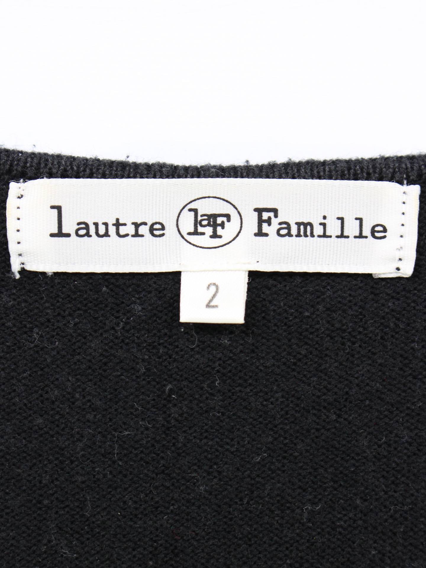 Lautre Famille/ニット/セーター/トップス/ブラック/2