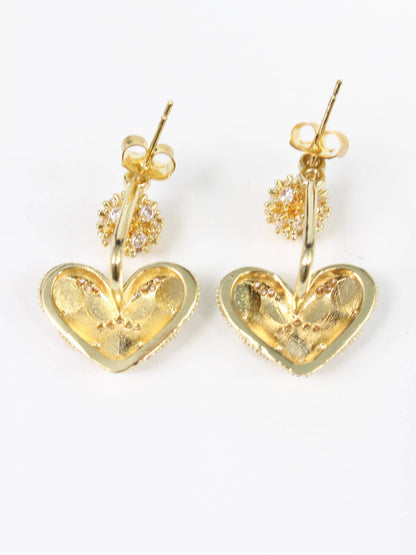 イヤリング/アクセサリー/ゴールド