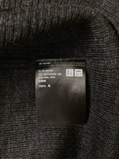 UNIQLO/ユニクロ/ニット/セーター/トップス/グレー/L