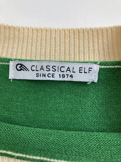 CLASSICAL ELF/クラシカルエルフ/Tシャツ/カットソー/トップス/グリーン/M