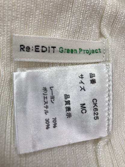 Re:EDIT/リエディ/Tシャツ/カットソー/トップス/ホワイト