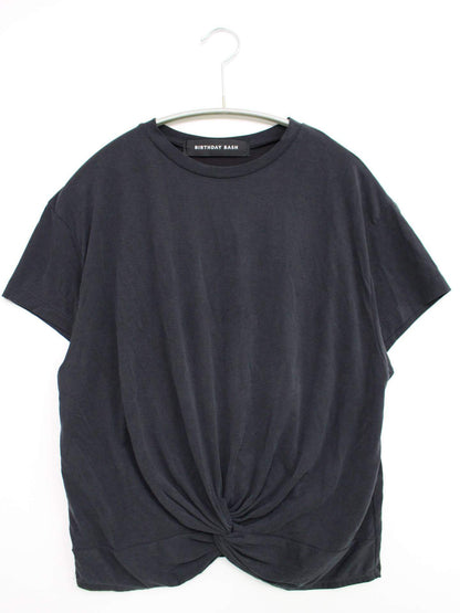 BIRTHDAY BASH/Tシャツ/カットソー/トップス/ブラック/F