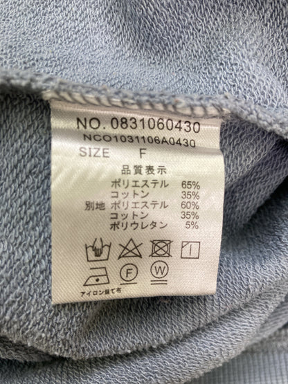 continuer de NICE CLAUP/コンティニューデナイスクラップ/スウェット/トップス/スカイブルー/F
