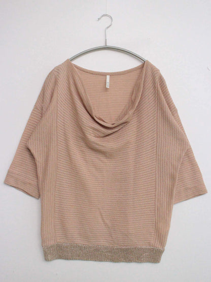 ELLE/Tシャツ/カットソー/トップス/ベージュ/38