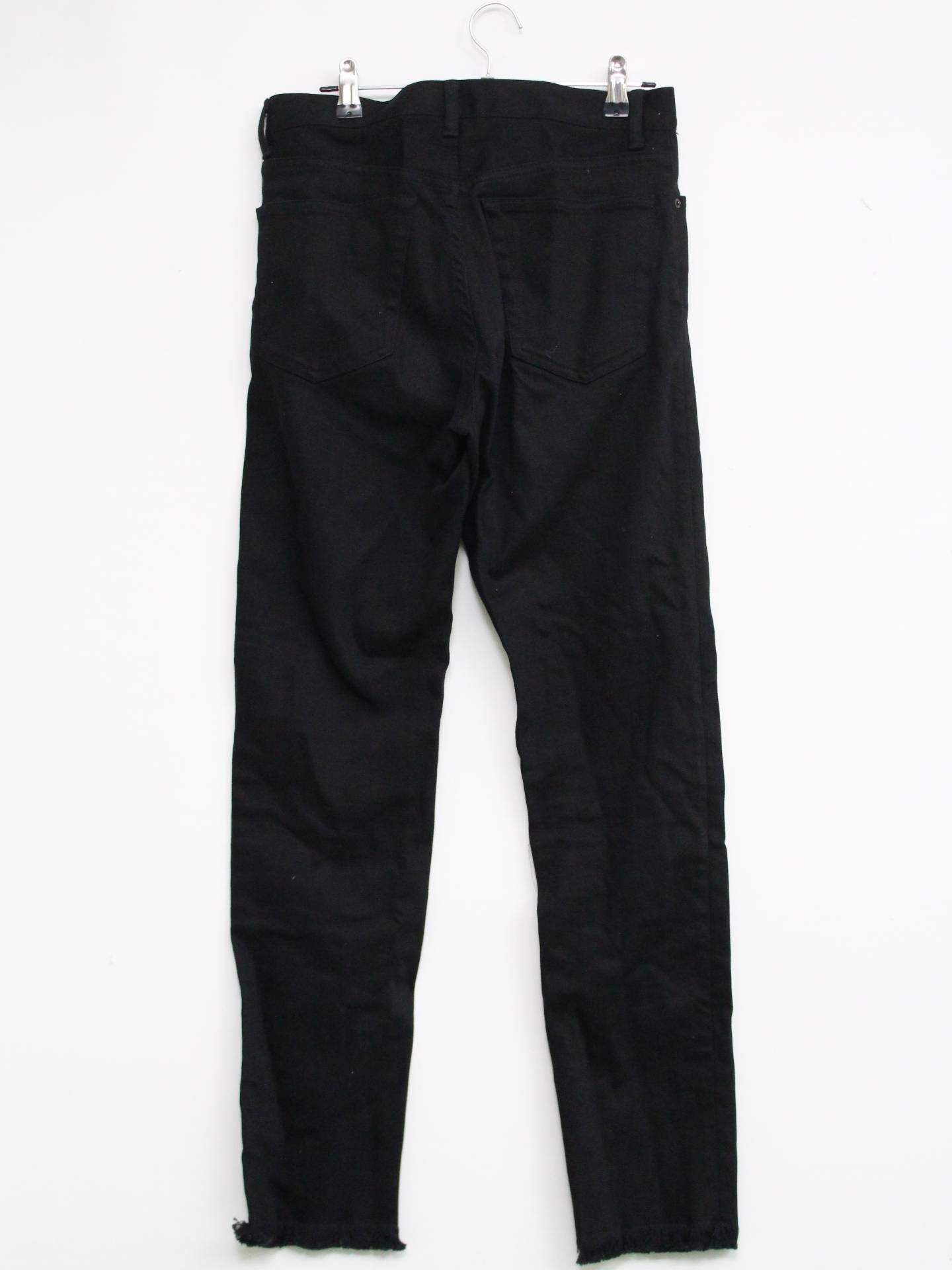 ZOZO/デニムパンツ/パンツ/ブラック/Waist76cm Hip88cm Length 99cm