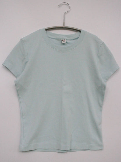 UNIQLO/ユニクロ/Tシャツ/カットソー/トップス/スカイブルー/S
