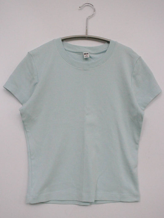UNIQLO/ユニクロ/Tシャツ/カットソー/トップス/スカイブルー/S