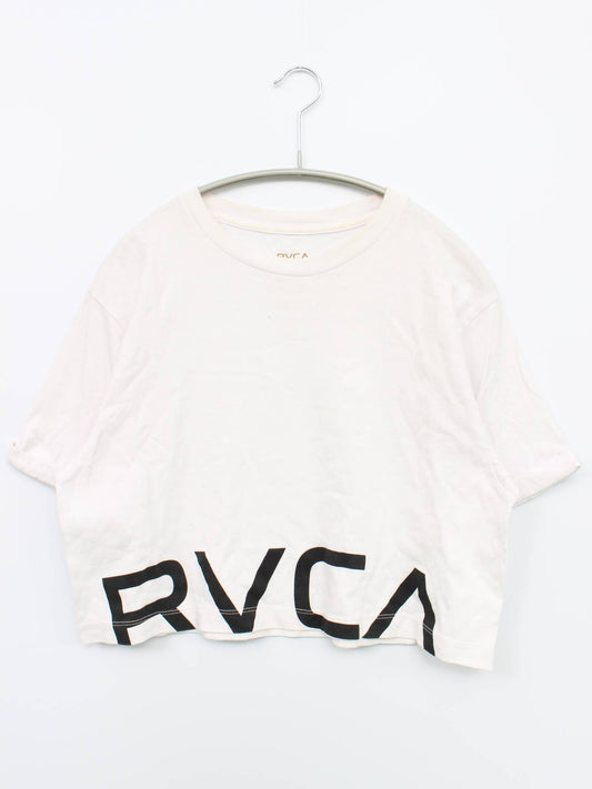 RVCA/Tシャツ/カットソー/トップス/ホワイト/XS