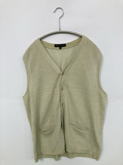 H-L/ベスト/トップス/ライトグリーン/L