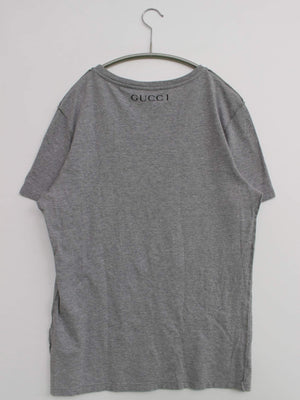 GUCCI/Tシャツ/カットソー/トップス/グレー/M