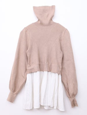 ROYAL PARTY/ロイヤルパーティー/ニット/セーター/トップス/ベージュ/F