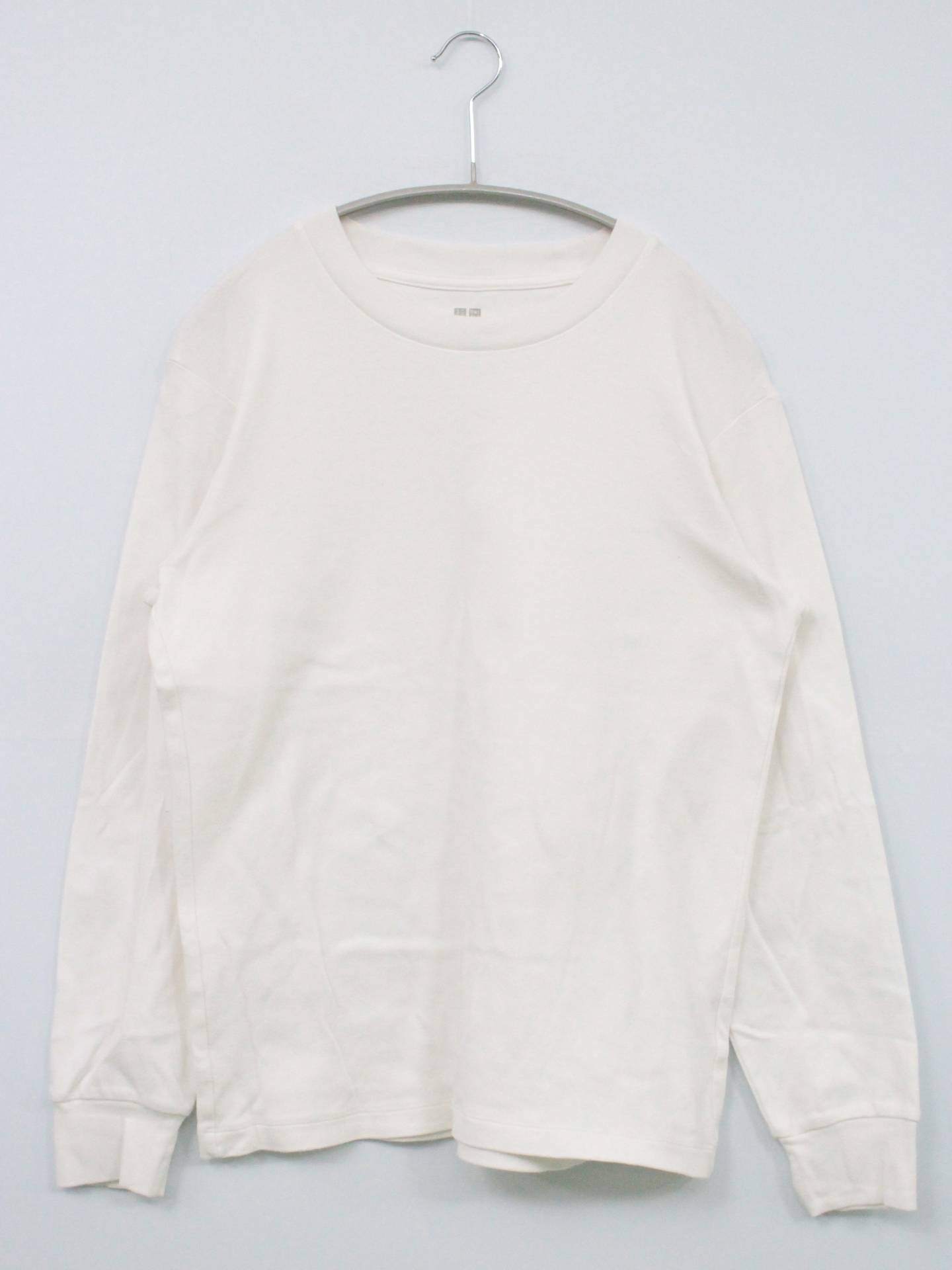UNIQLO/ユニクロ/Tシャツ/カットソー/トップス/ホワイト/S