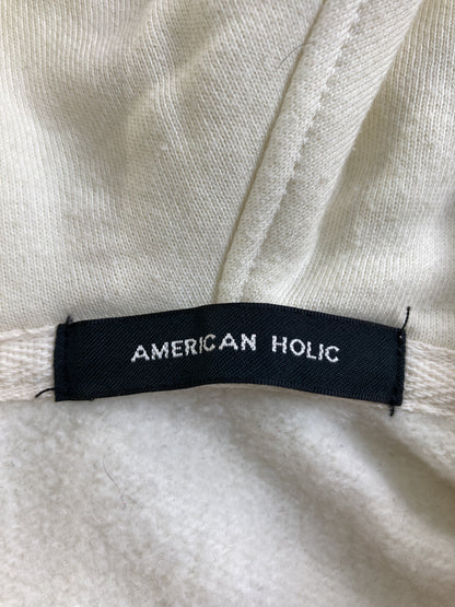 AMERICAN HOLIC/アメリカンホリック/パーカー/トップス/ホワイト/F