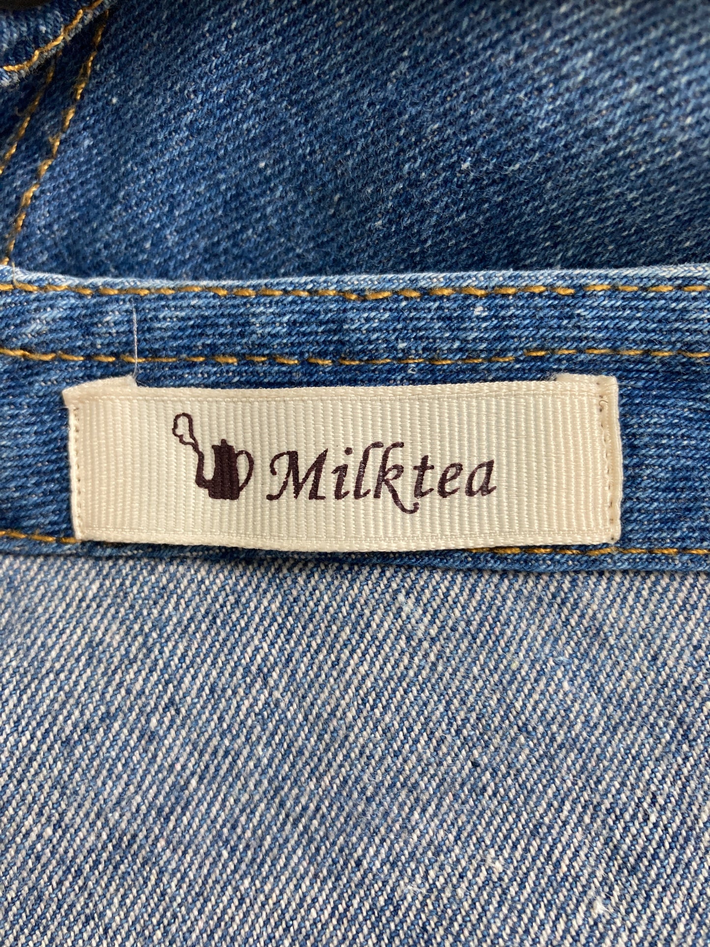 Milk tea/サロペット/オーバーオール/オールインワン・サロペット/ブルー