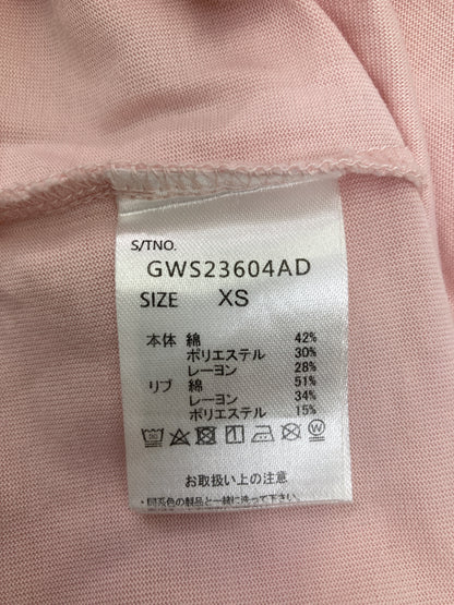 GLOBAL WORK/グローバルワーク/Tシャツ/カットソー/トップス/ピンク/XS
