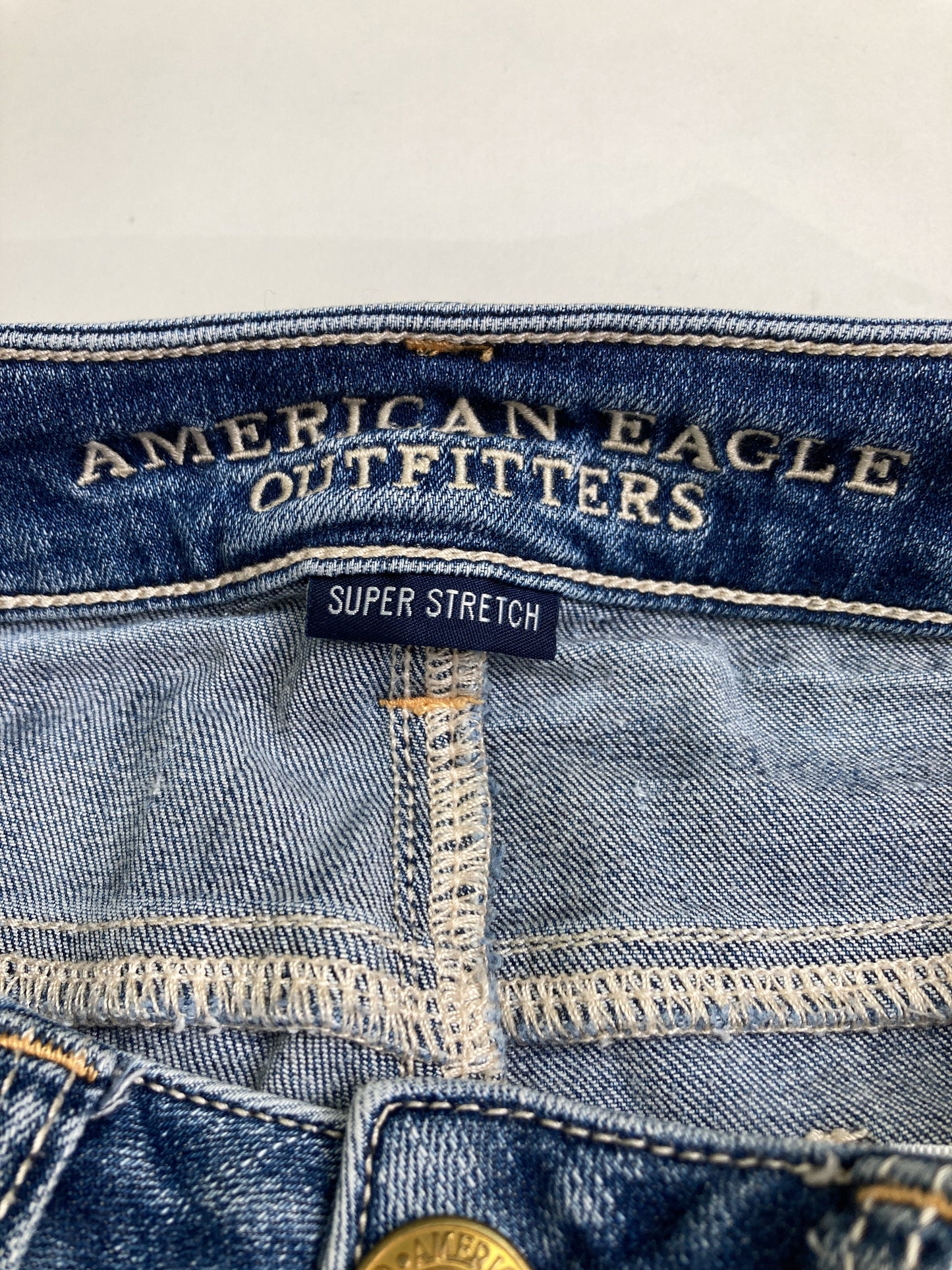 AMERICAN EAGLE/アメリカンイーグル/デニムパンツ/パンツ/ブルー/UK 4