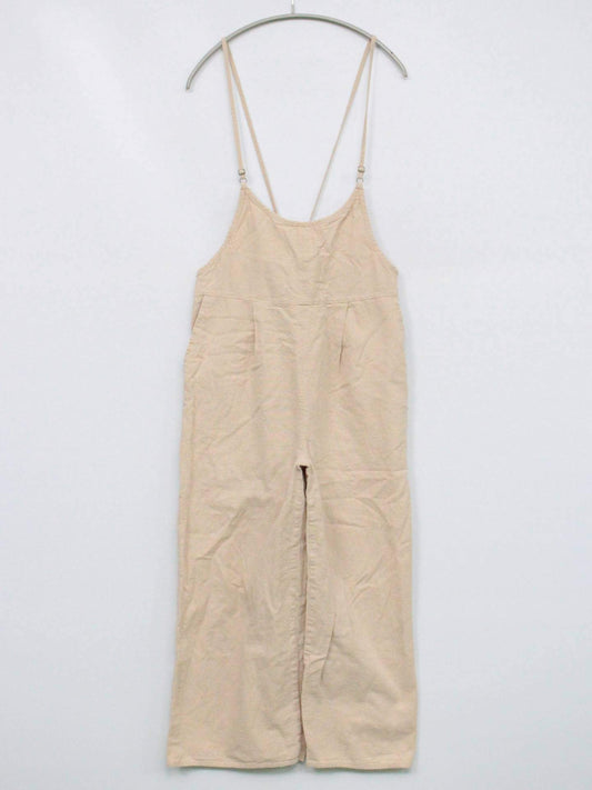 NAVY/サロペット/オーバーオール/オールインワン・サロペット/ベージュ/MEDIUM