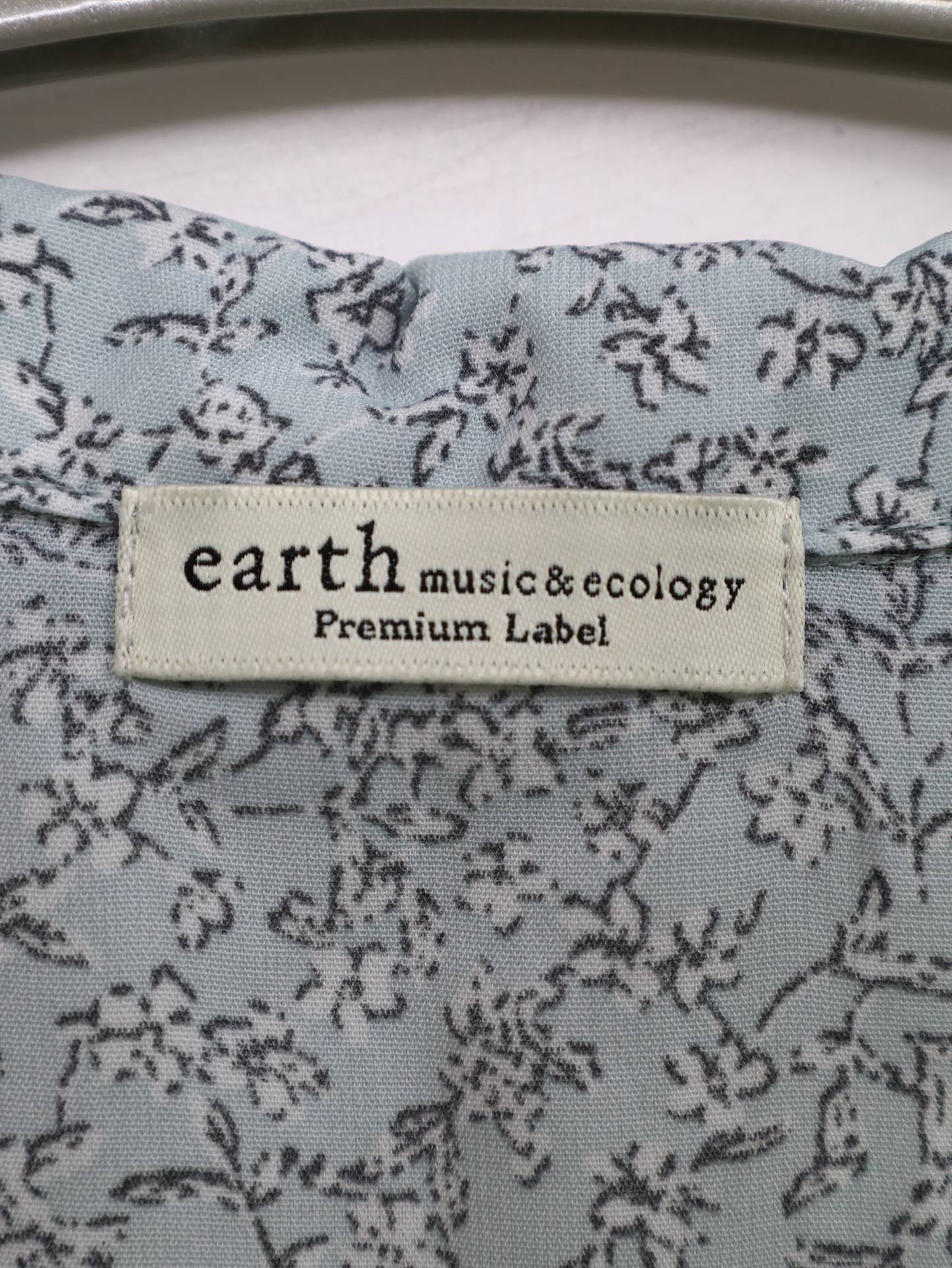 earth/シャツ/ブラウス/トップス/ブルー/F