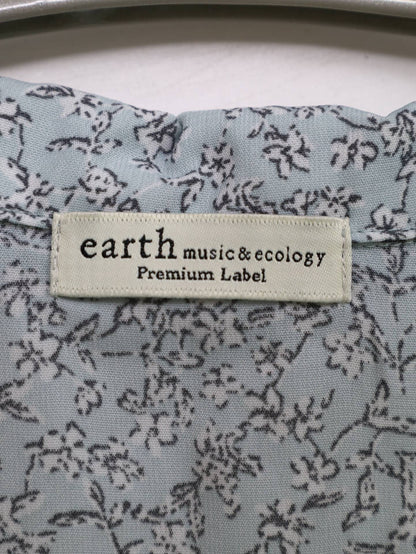 earth/シャツ/ブラウス/トップス/ブルー/F