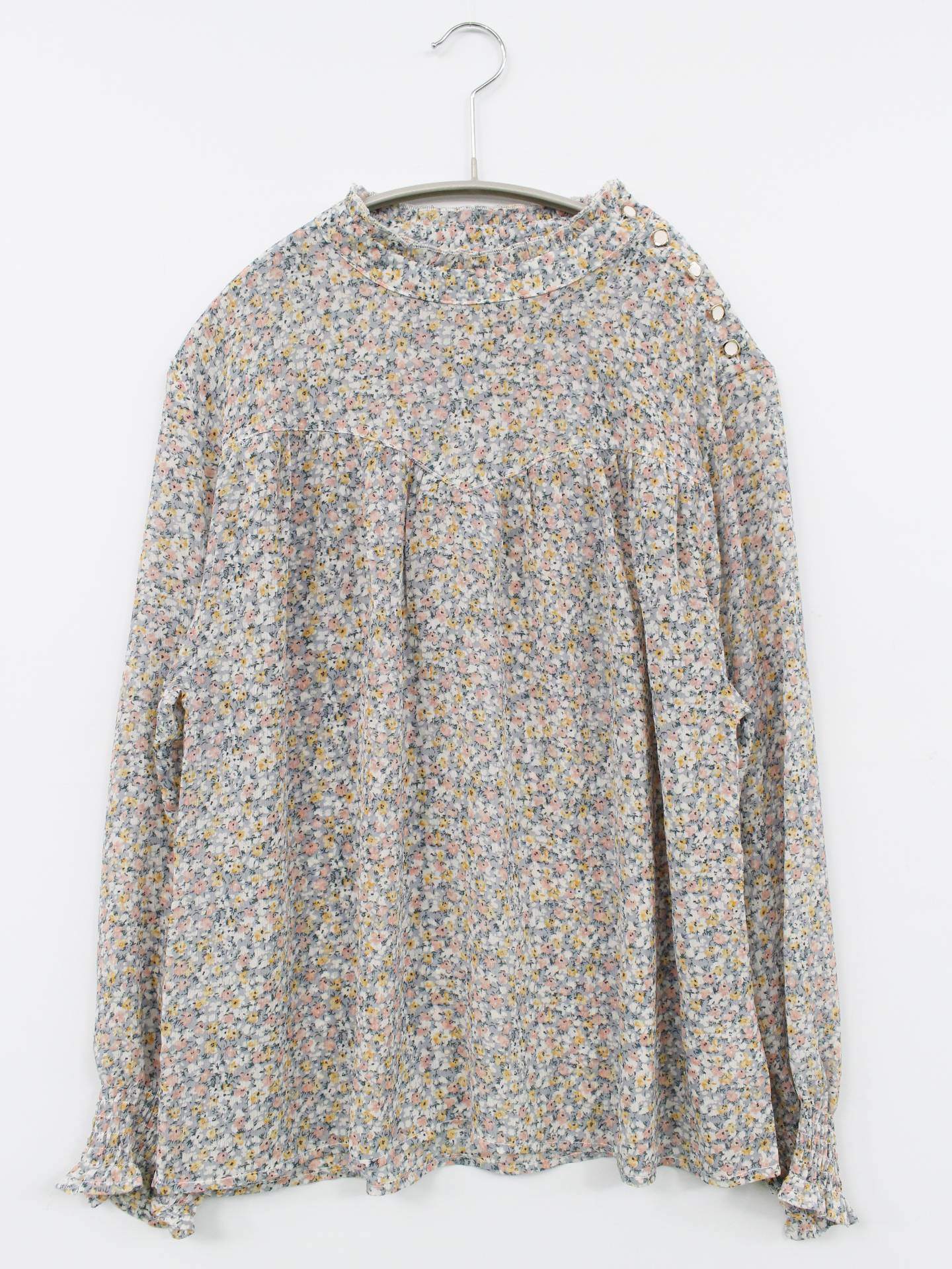 OLIVE des OLIVE/シャツ/ブラウス/トップス/グレー